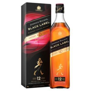 JOHNNIE WALKER SHERRY FINISH BLACK LABEL  (TRAVEL EDITION)